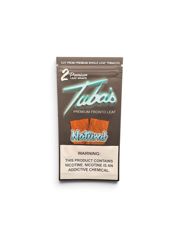 Tuba's Premium Leaf Wraps — Natural Tobacco Wrap (1 Pack)